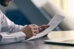 Businessman,Reading,Documents